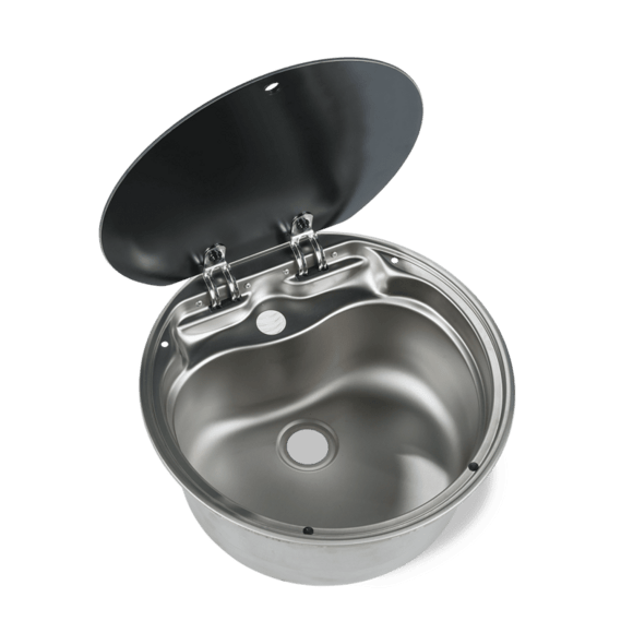 Dometic Round Sink with Glass Cover - VA7000 – Vanlife Outfitters