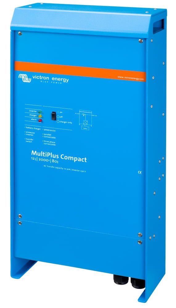 Buy Victron Energy Grid-tie inverter MultiPlus C 12/2000/80-30 2000 W 12 V  DC - 230 V AC Built-in charge controller
