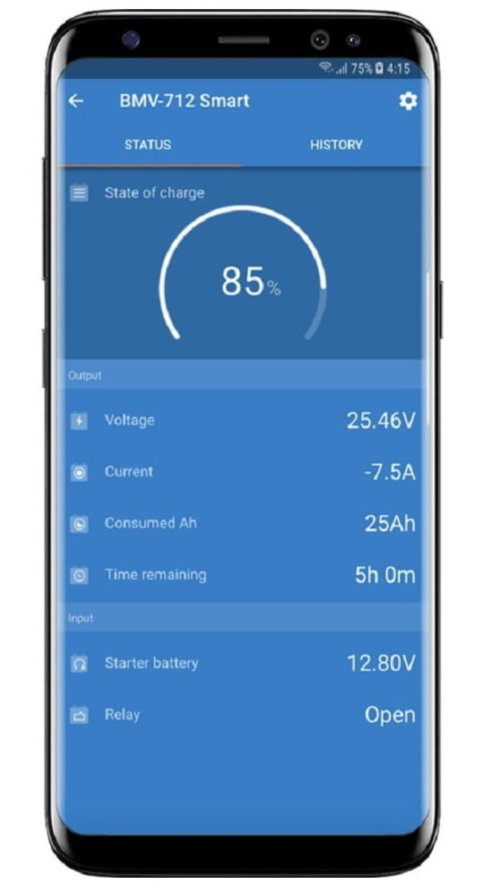Victron Energy SmartShunt 500 amp Battery Monitor (Bluetooth) : Automotive  