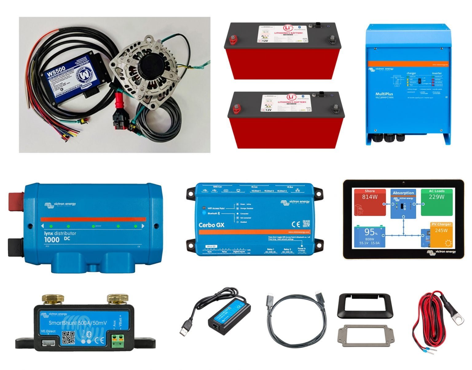 Discounted Victron Energy Electrical Components For Camper Vans