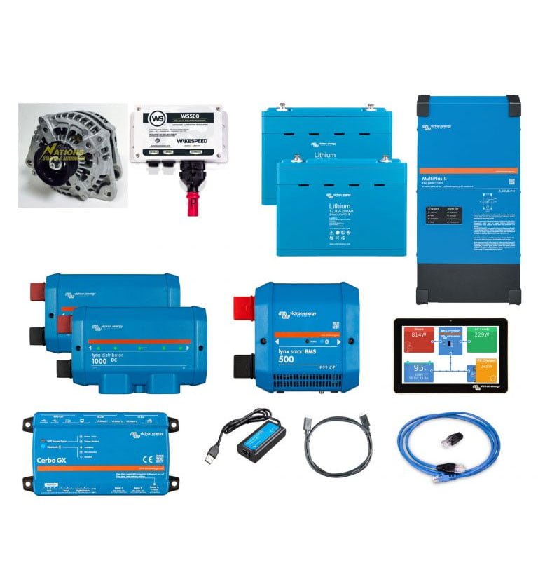 FREE Camper Van Solar Electrical System Wiring Diagrams