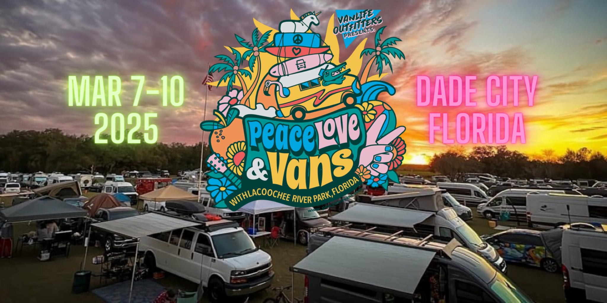 The Best Florida Camper Van Gathering - Peace Love & Vans