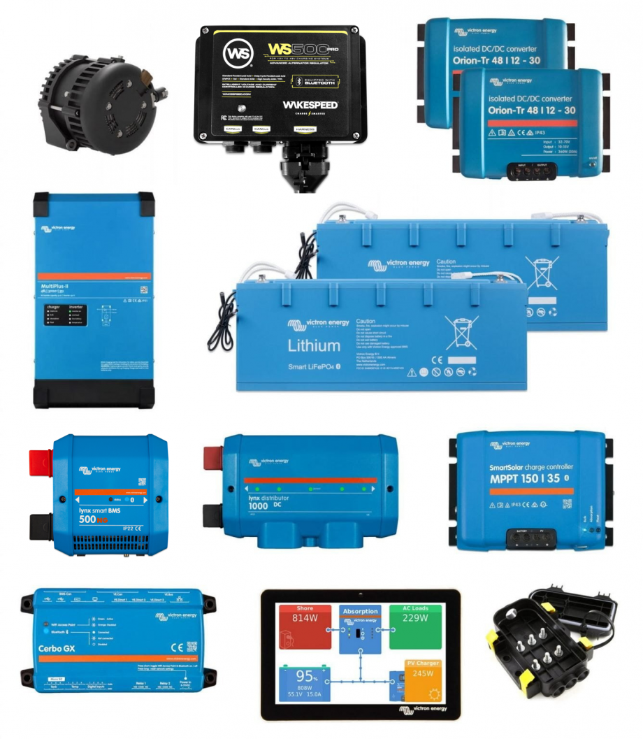 48-Volt Secondary Alternator Electrical Bundle NG